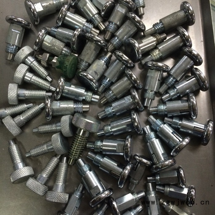 TAI钛合金分度销 英制美制不锈钢弹簧销/定位销/拉销/分度销 都有生产 不锈钢弹簧销图6