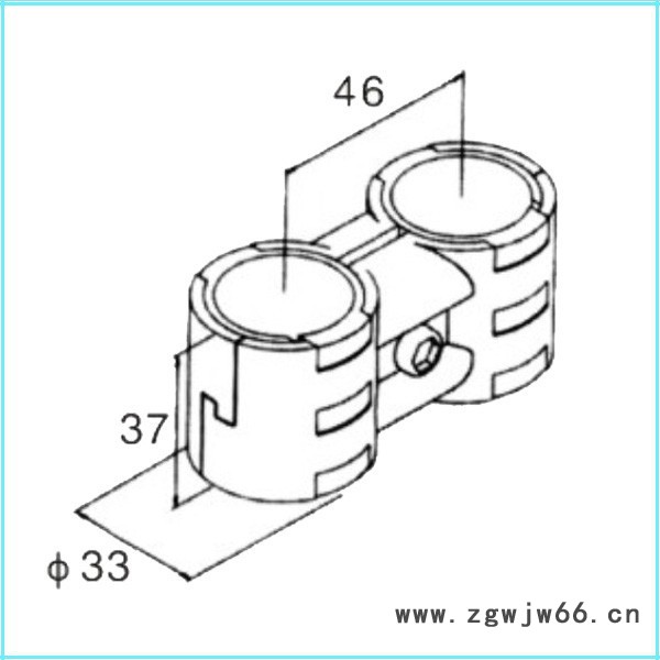 ** 复合管接头|线棒连接件|柔性紧固件 HJ-8图2