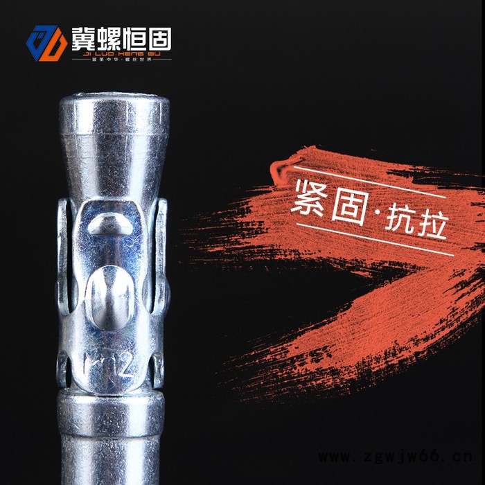 冀螺 镀彩膨胀螺丝 车修壁虎 膨胀螺栓 紧固件  价格实惠图4