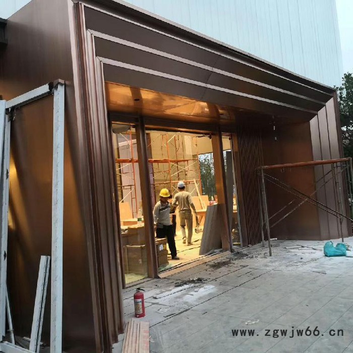 不锈钢地弹簧玻璃门 厂家定制黑钛金商铺、酒店不锈钢地弹簧大门图3