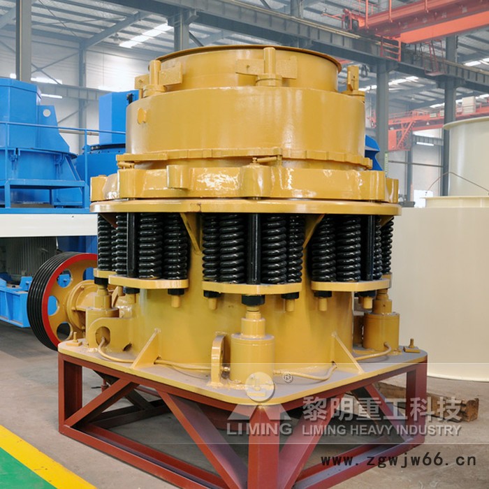 弹簧圆锥破 时产300吨矿石破碎生产线配置机型 河南黎明重工图2