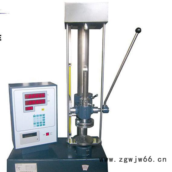 直销 双数显式弹簧拉压试验机TLS-S2000 打印手动铸件拉力机图2