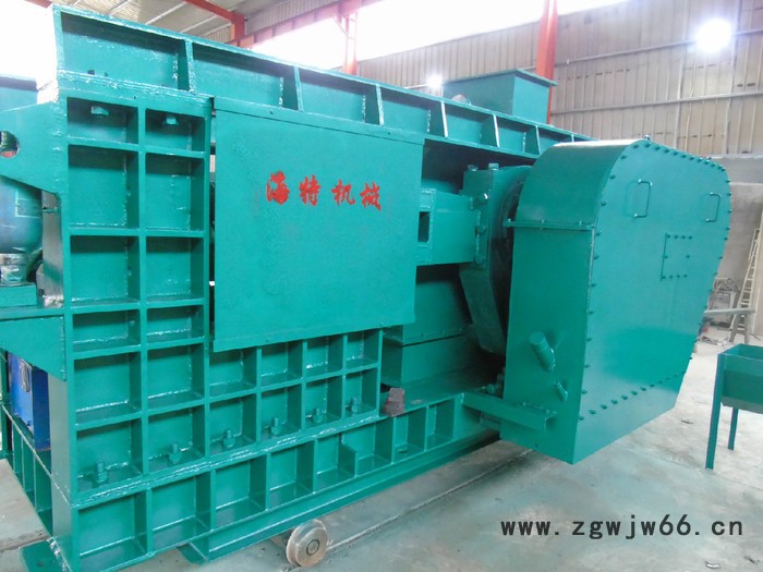 单传动高压辊磨机   处理量大    液压弹簧复合式施压系统图6