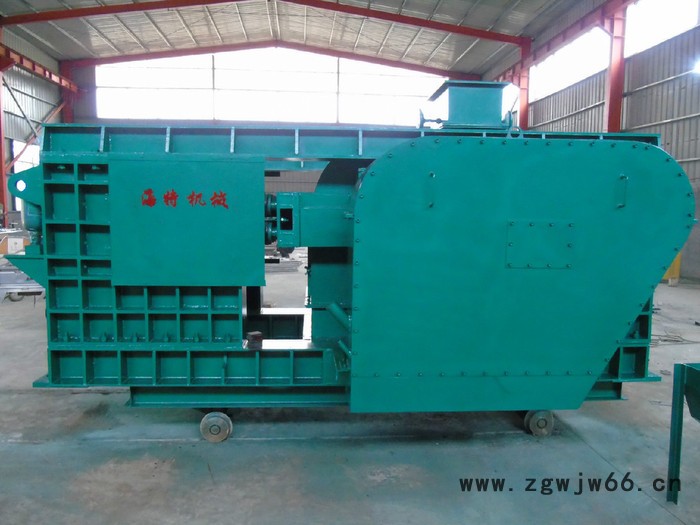 单传动高压辊磨机   处理量大    液压弹簧复合式施压系统图2