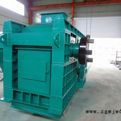 单传动高压辊磨机   处理量大    液压弹簧复合式施压系统