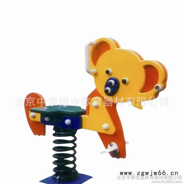 批发儿童摇马弹簧摇马铁制摇马幼儿园体育器材北京天津河北山西图2