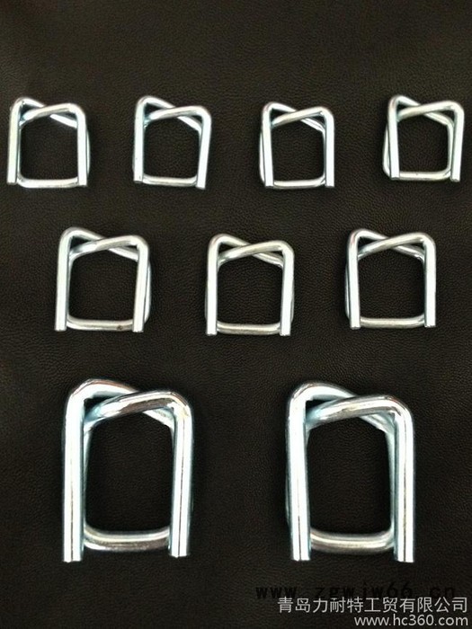 聚酯纤维打包扣 钢丝回型扣 钢丝扣 柔性打包扣32mm 25mm 19mm 16mm 其他紧固件/连接件图2