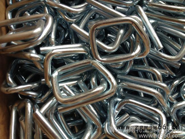 聚酯纤维打包扣 钢丝回型扣 钢丝扣 柔性打包扣32mm 25mm 19mm 16mm 其他紧固件/连接件图3