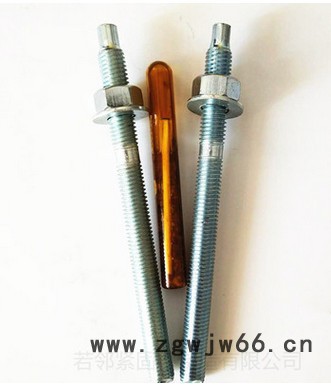 若邻紧固件 国标热镀锌化学锚栓 4.8级化学锚栓螺栓图2