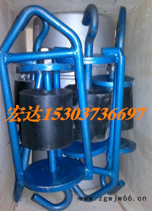 供应宏达钢簧/橡胶复合簧/  气弹簧/振动筛专用配件可定做图3