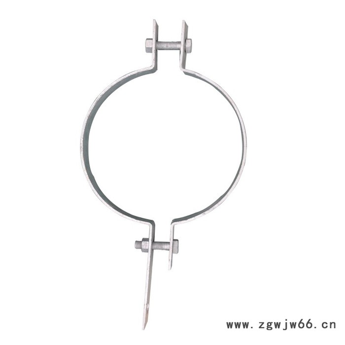 厂家生产 电力金具 横担 抱箍 拉线棒 山东海虹紧固件 U型抱箍图2