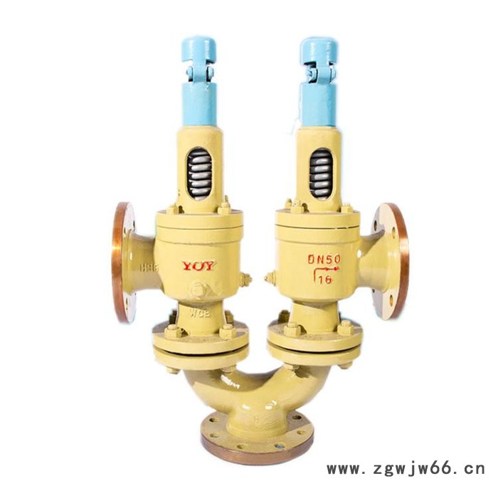 轩诚阀门批量定制 A37H双联弹簧式安全阀图4