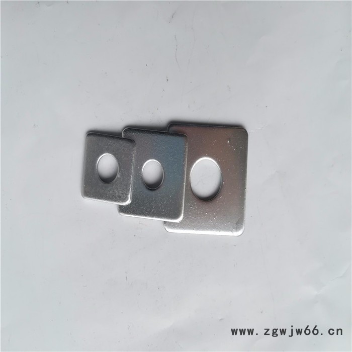 盛垚紧固件现货** 平垫/40x40镀锌方垫/地脚螺栓专用/热镀垫片
