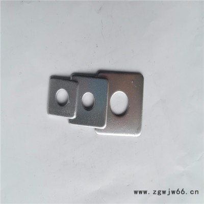 盛垚紧固件现货** 平垫/40x40镀锌方垫/地脚螺栓专用/热镀垫片