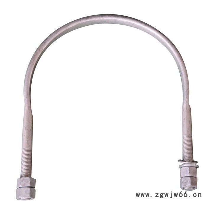 山东海虹电力器材公司2017价格U-165型抱箍 型号抱箍-1/2型厂家批发光缆金具紧固件电杆图5