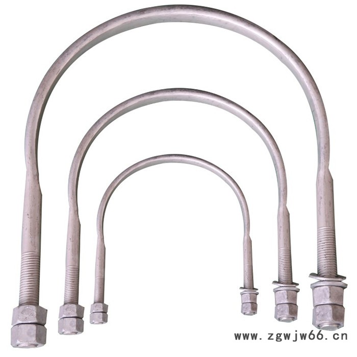 山东海虹电力器材公司2017价格U-165型抱箍 型号抱箍-1/2型厂家批发光缆金具紧固件电杆图7