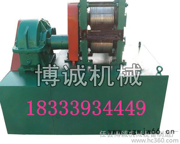 紧固件麻花锚杆机，麻花锚杆机自动压扁拧花做锚杆支护图2