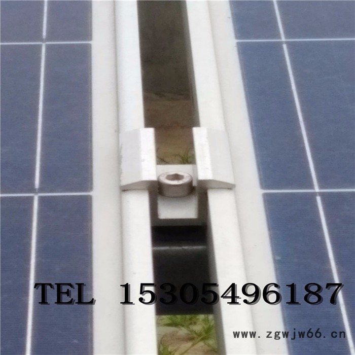 太阳能电池板光伏专用配件铝合金压块紧固件中压块边压块** 铝合金压块（边压块 中压块）图6