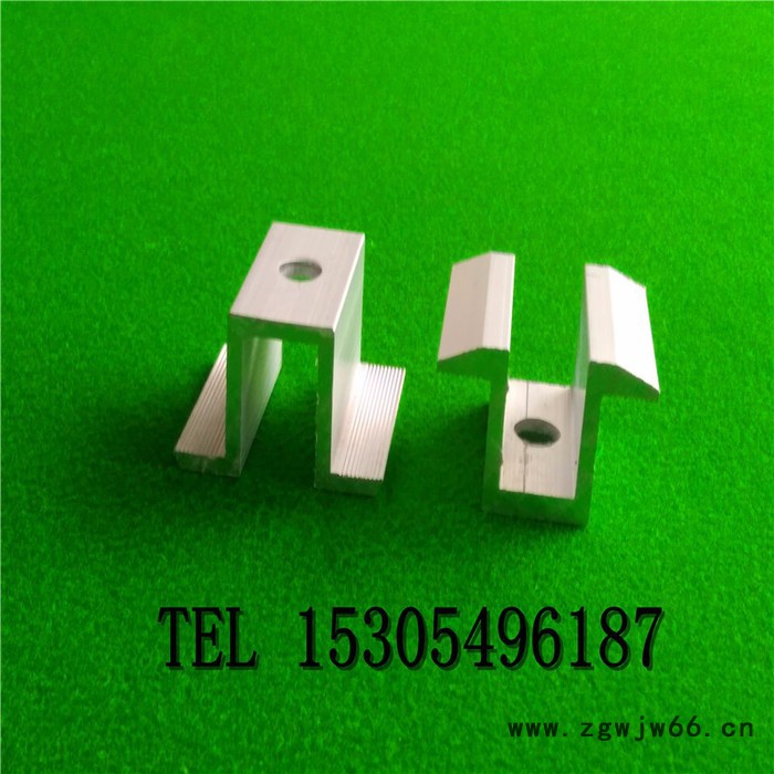 太阳能电池板光伏专用配件铝合金压块紧固件中压块边压块** 铝合金压块（边压块 中压块）图8