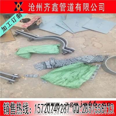 齐鑫D3A双孔管夹 三孔管夹 弹簧 支吊架厂家供应图4