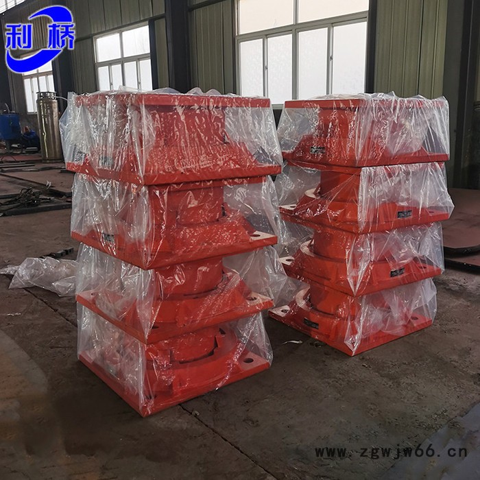 抗震钢支座 减震弹簧板钢支座 钢结构球铰支座 利桥图2