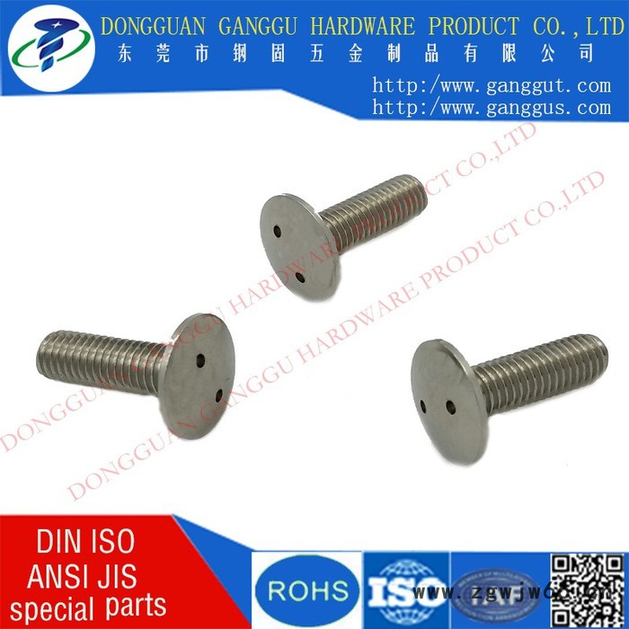 钢固五金不锈钢防盗螺丝，东莞钢固五金螺丝，紧固件**图3