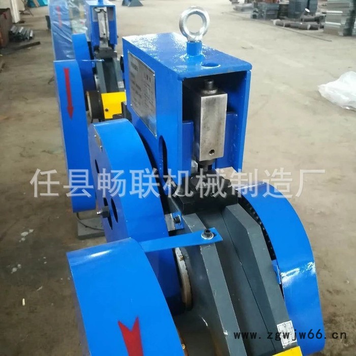 小角铁多功能联合式冲剪机 槽钢裁断机 弹簧扁钢切断机图6