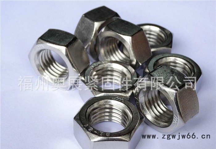 M24不锈钢螺母螺帽 DIN934六角螺丝螺帽 紧固件螺母图3