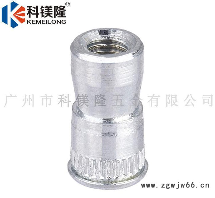 科镁隆304不锈钢M6嵌入式拉铆螺母M5钣金铆接拉帽紧固件定做图2