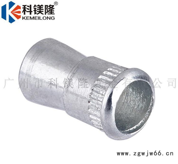 科镁隆304不锈钢M6嵌入式拉铆螺母M5钣金铆接拉帽紧固件定做图3