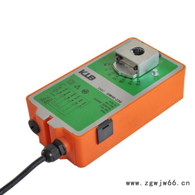 科力博（KLB）KLBTS08-220S弹簧复位电动执行器  常开型排烟防火阀图2