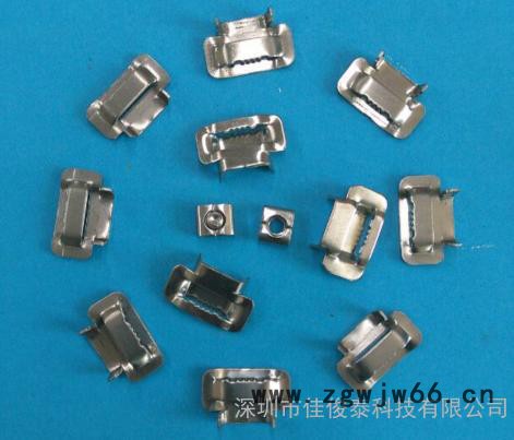 不锈钢扎带  扎带扣 扎扣  齿轮扣  L型扎扣 螺纹扣 O型扣  夹子 卡子  夹扣   卡扣  紧固件图2