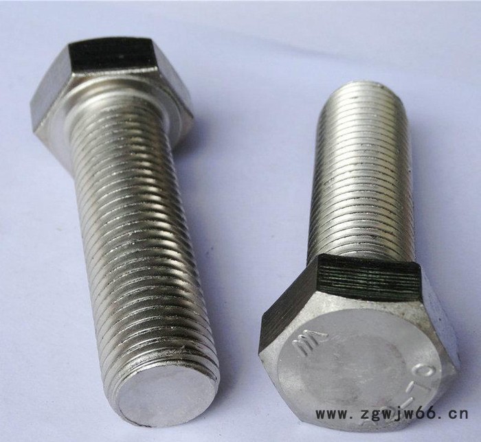 五金六角不锈钢螺栓 DIN933M22乘75螺栓紧固件 不锈