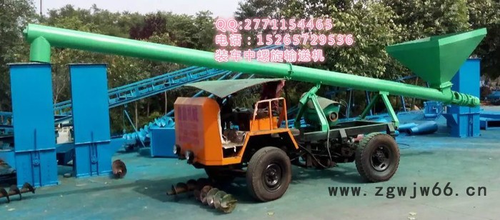 自动弹簧上料机 小麦搬运上料机 水稻装包装车机图2