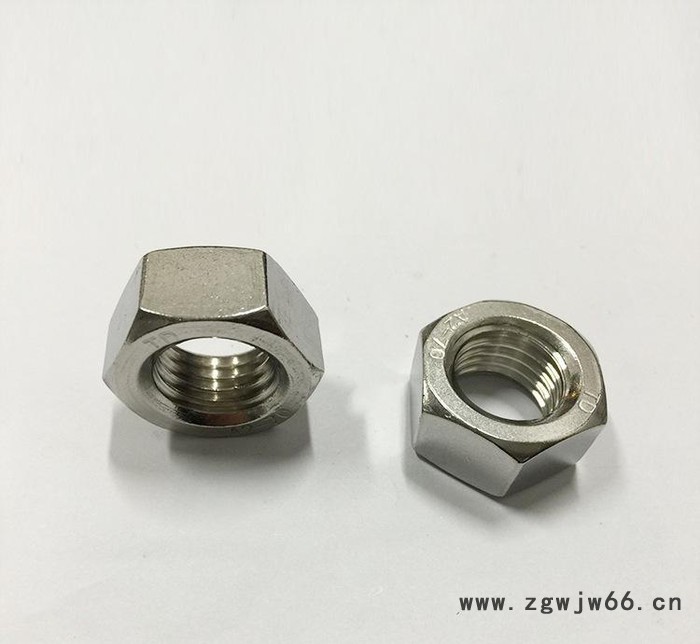 304不锈钢螺母 紧固件标准六角螺母 304不锈钢螺帽 一件代发图3