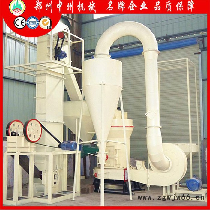 中州机械高压雷蒙磨粉机 带弹簧高压磨 加工重晶石粉的强力磨粉机图2