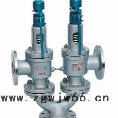 蓝宣直销 A38Y双联弹簧式安全阀 双联安全阀图5