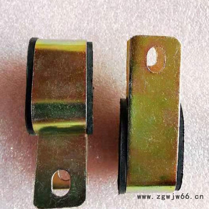 众鹏 专业生产 软轴固定夹支架 镀锌包胶卡箍  电缆固定夹 波纹管等紧固件图6