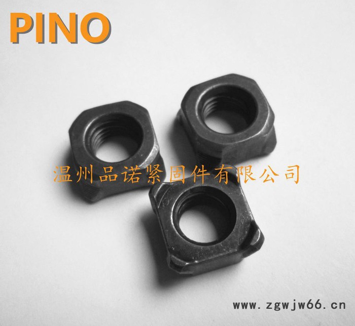 汽车紧固件Q37110-B型四角焊接螺母M10x1.25细牙图3