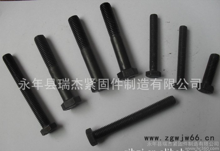 高强度8.8 10.9级六角螺栓 高强紧固件M16-M48 45# 40CR 螺栓图2