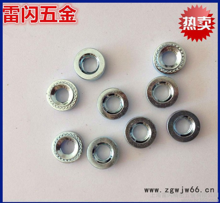 直销螺丝不锈钢压铆螺母CLS-M3-M10t型螺母紧固件不锈钢螺栓图2
