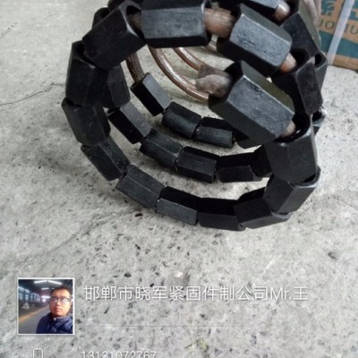 40Cr材料制作M40精轧连接器河北邯郸晓军紧固件制造有限公司专业生产精轧螺母，精轧螺纹钢锚具，锚固板可根据客户要求定做