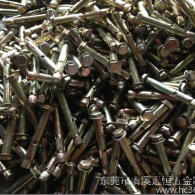 广州非标不锈钢五金螺丝螺钉厂家加工订做 内膨胀螺丝 外膨胀螺丝  精密五金加工 汽车配件加工 紧固件