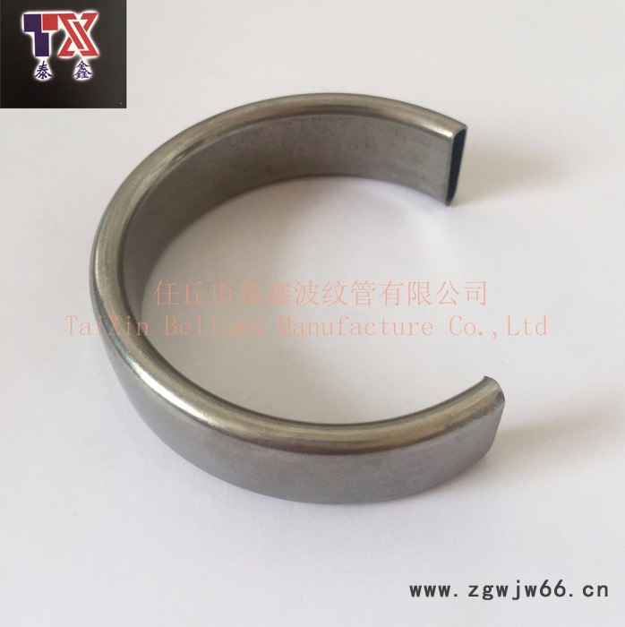 泰鑫YA100-4MPa 非标定制不锈钢弹簧管图3