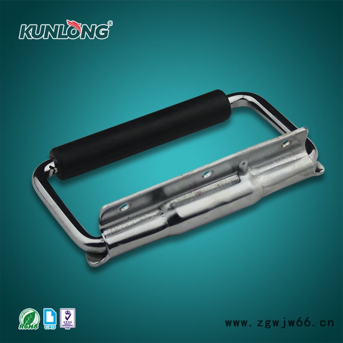 尚坤SK4-023不锈钢复位拉手 弹簧折叠拉手 自动回位拉手 小型集装箱拉手图4