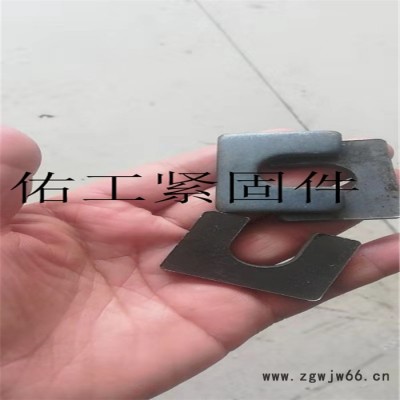 佑工M10 弹簧垫圈本色镀锌规格齐全 ** 佑工紧固件**