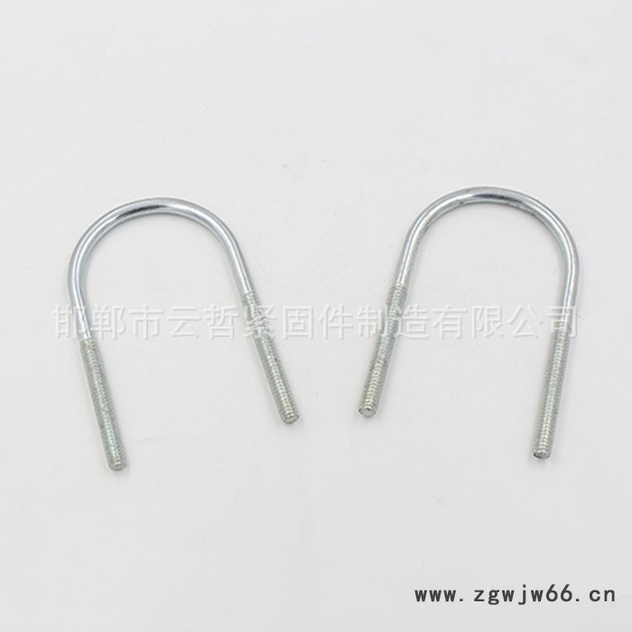 镀锌U型螺栓 **紧固件专用 U型栓 国标U型螺丝 m10U型螺丝 现货图3