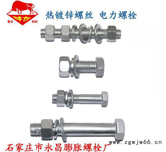 专业制造30年热镀锌六角螺丝电力螺栓标准件紧固件图3