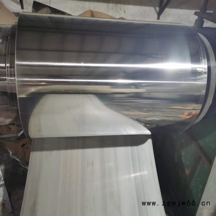 联众304特硬不锈钢带加工发条弹簧H磁性弹性精密超窄不锈钢卷图2