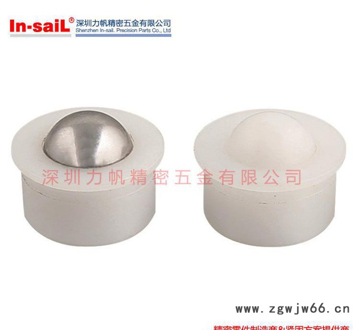 不锈钢定位碰珠 光身球头柱塞 压入式台阶碰珠 弹簧定位珠图2